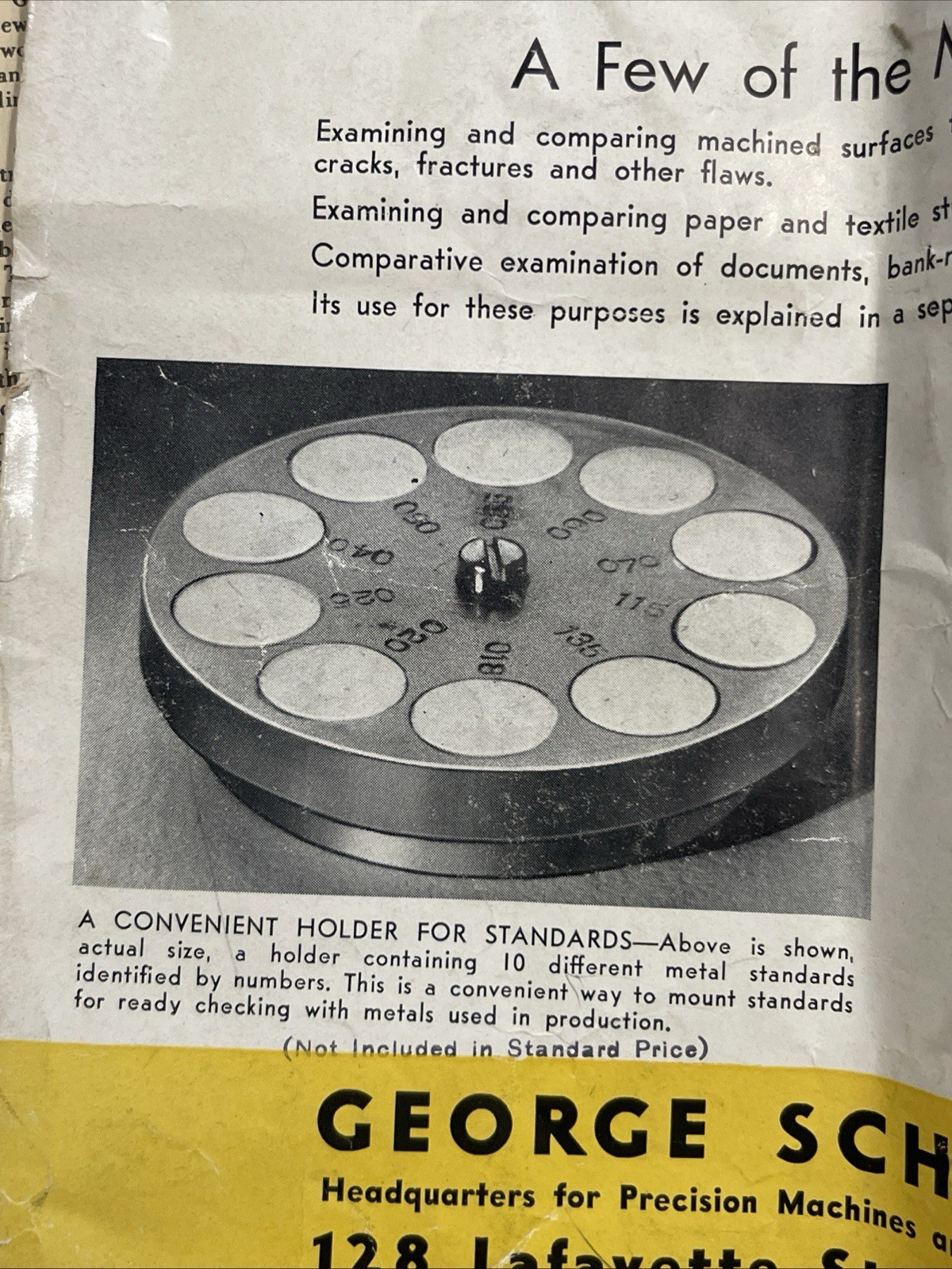 RARE Busch Rathenow Comparison Microscope, Dual Optical, Metallurgical, Forensic