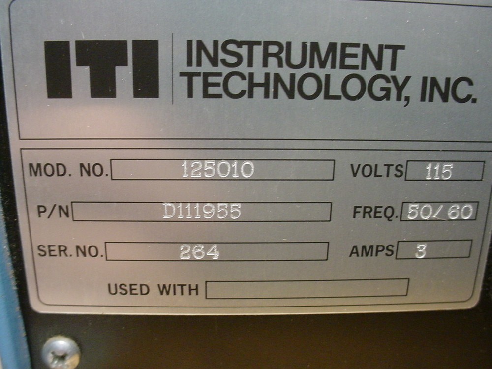 Instrument Technology 125010 Fiber Optic light source