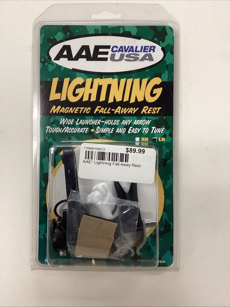 AAE lightning Magnetic Fall-Away Rest Left Hand
