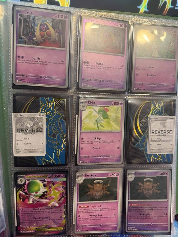 Mega Evolution Master Checklist + Binder Placeholders + Excel Tracker (DIGITAL)