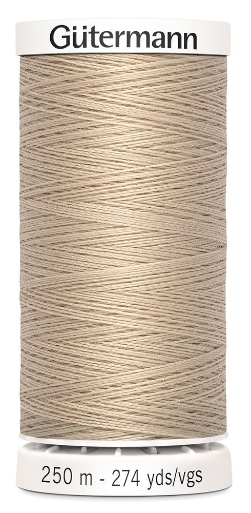 Gutermann 250P-505 Sew-All Thread 274yd-String Beige