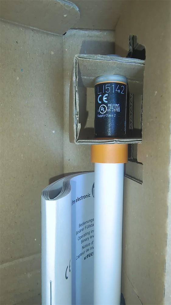 New IFM LI2142, LI5142 liquid level sensor