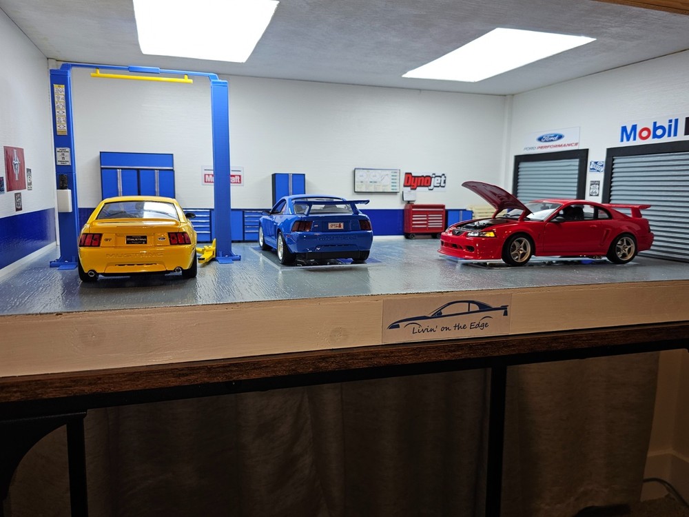 1 18 scale garage diorama accessories
