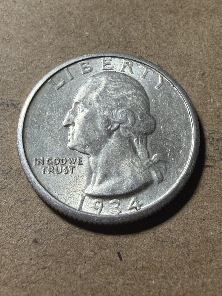 1934 Washington Quarter - As Shown! (#2281)