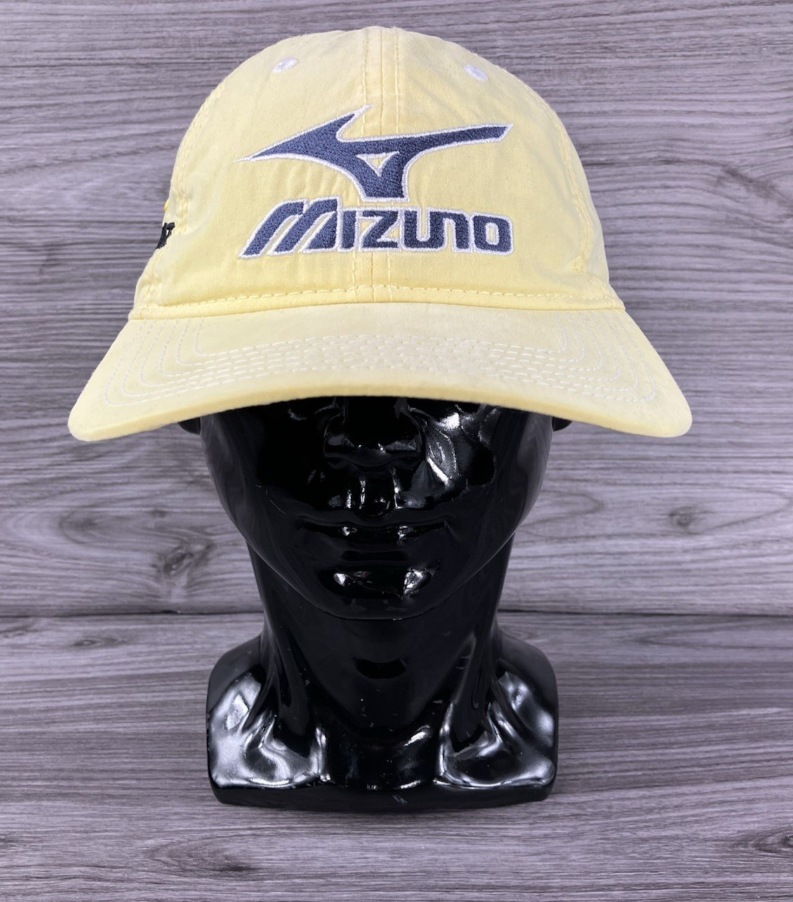 Mizuno Baseball Cap Yellow Strap Back