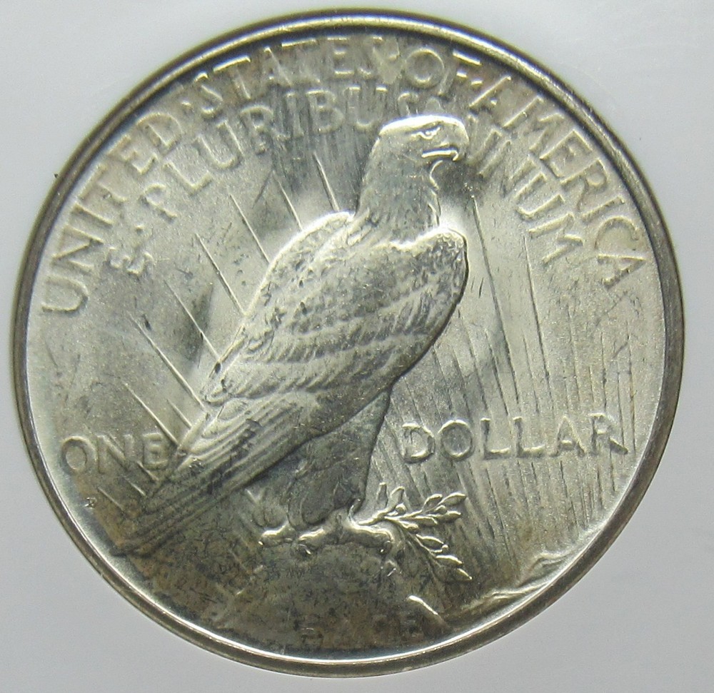 1934-D Peace Dollar, NGC MS64, Looks Gem, Undergraded!
