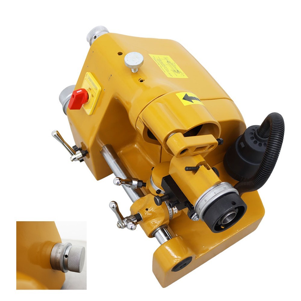 220V U2 Universal Cutter Grinder Sharpener End Mill Drill Bit Grinder 5 Collets
