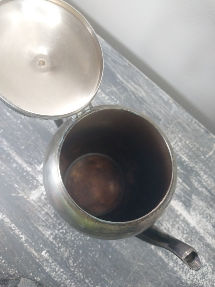 Antique Silver Plate Tea Pot