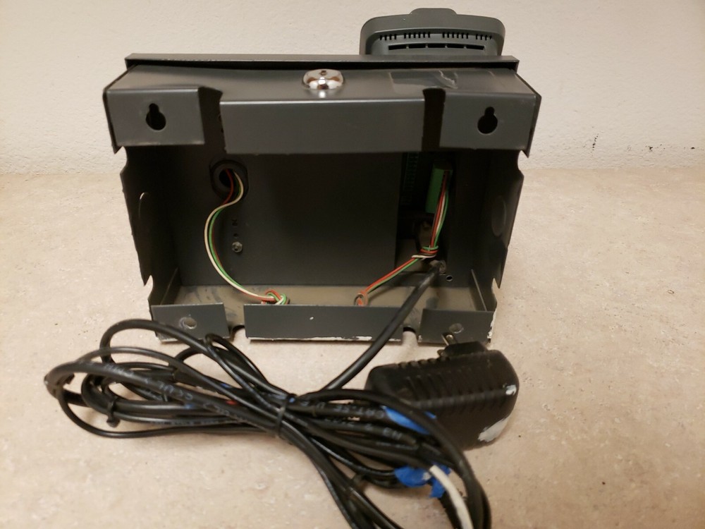 Jantek Facial Scanning Timeclock power Cable/key is included, Functioning, used.