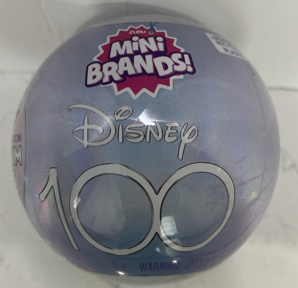 Mini Brands Disney 100 Platinum Limited Edition Figures