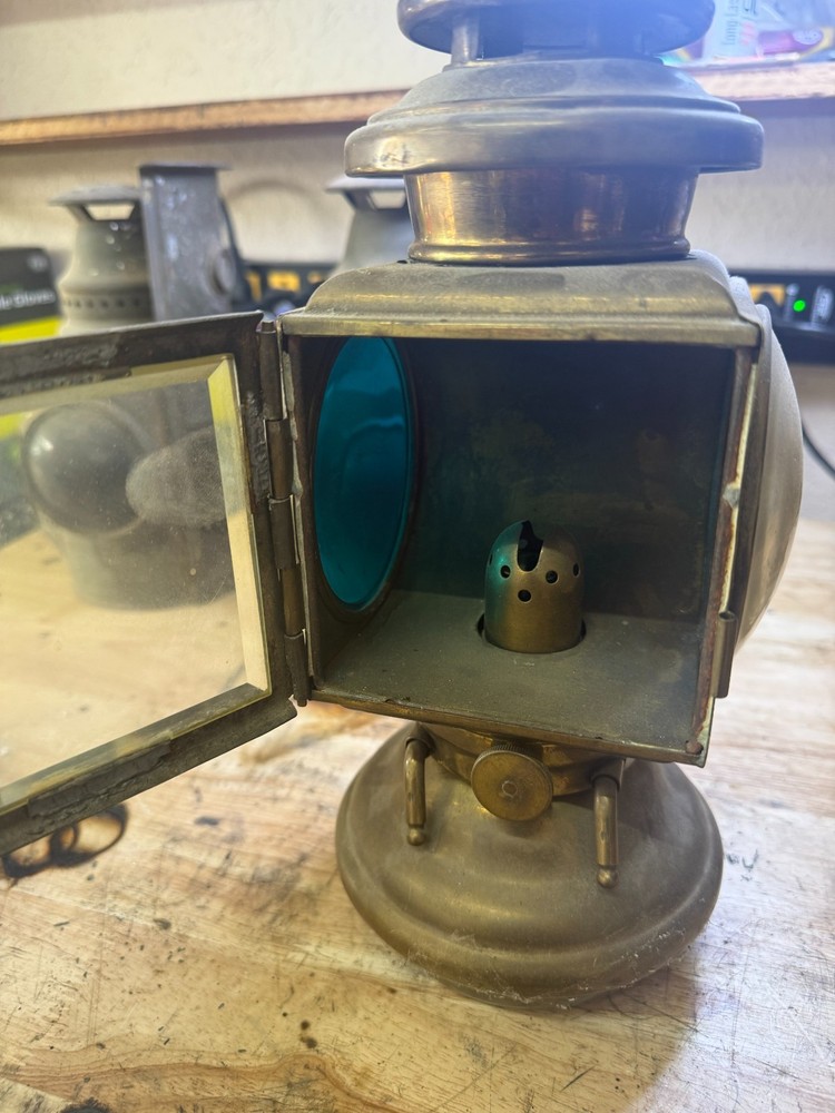 1908 patent E&J carriage lamp