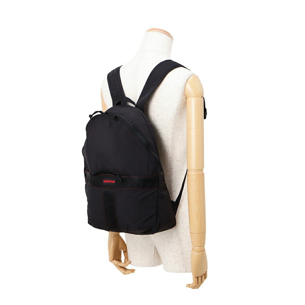 Briefing Rucksack Solid Light Black Packable Daypack From Japan