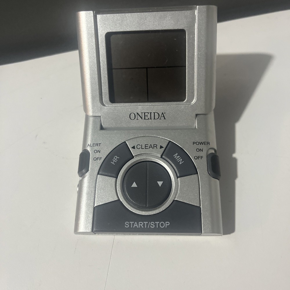 ONEIDA DIGITAL THERMOMETER TIMER C/F BBQ Baking Meat - NO PROBE -TIMER ONLY
