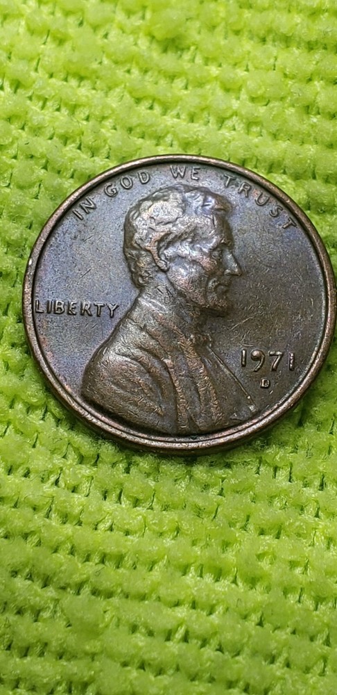 RARE 1971 “D” Lincoln Memorial Penny Error