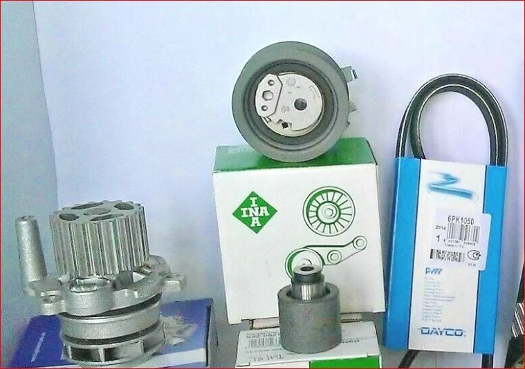 INA+P.WATER+AUS BELT DISTRIBUTION KIT. FOR AUDI-A4 AVANT (8ED,B7)-2.0TDI MOT