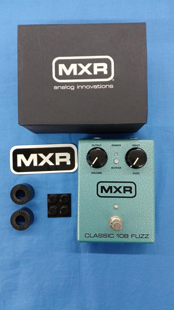 MXR CLASSIC 108 FUZZ EFFECTOR 854036