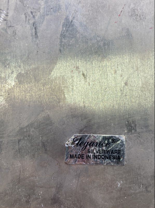 Vintage Elegance Silver Plated Silverware Oval Shape Collectible Buffet Server