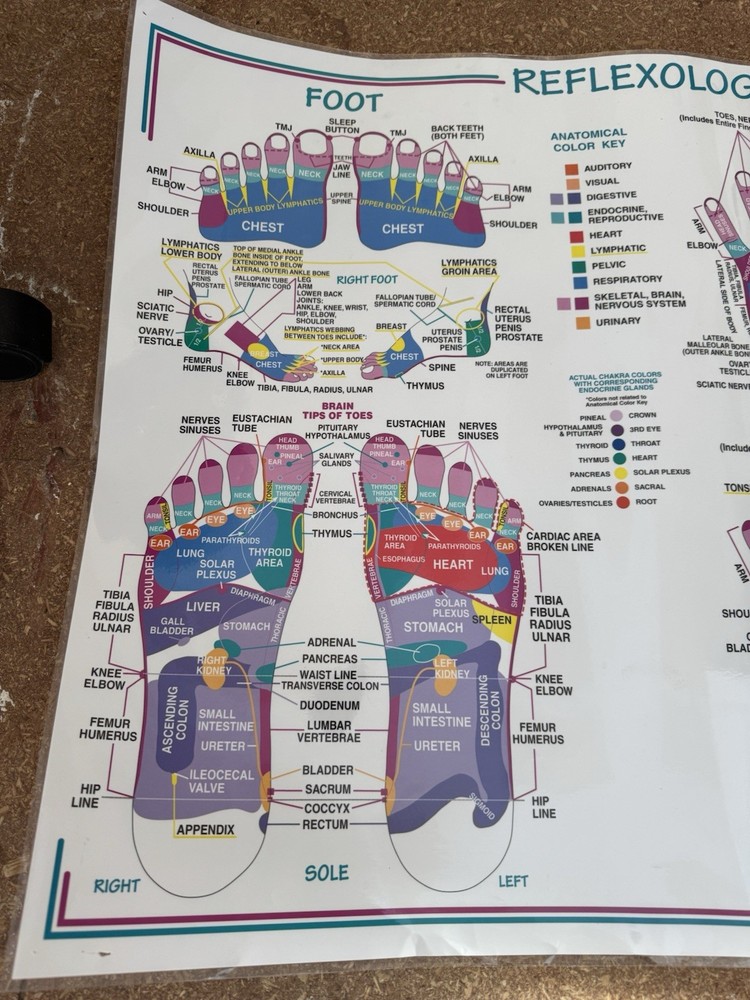 REFLEXOLOGY Poster 2002 used
