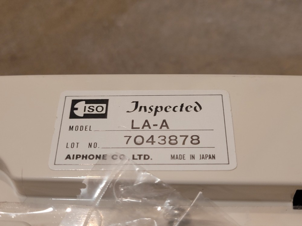 Aiphone LA-A Intercom Base Stations, Set of 2