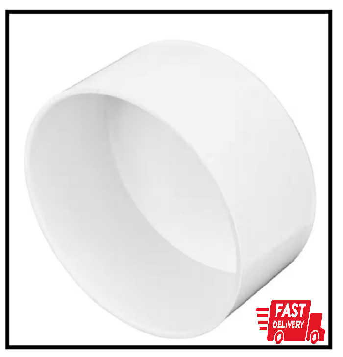 PVC S&D Cap 6 in.