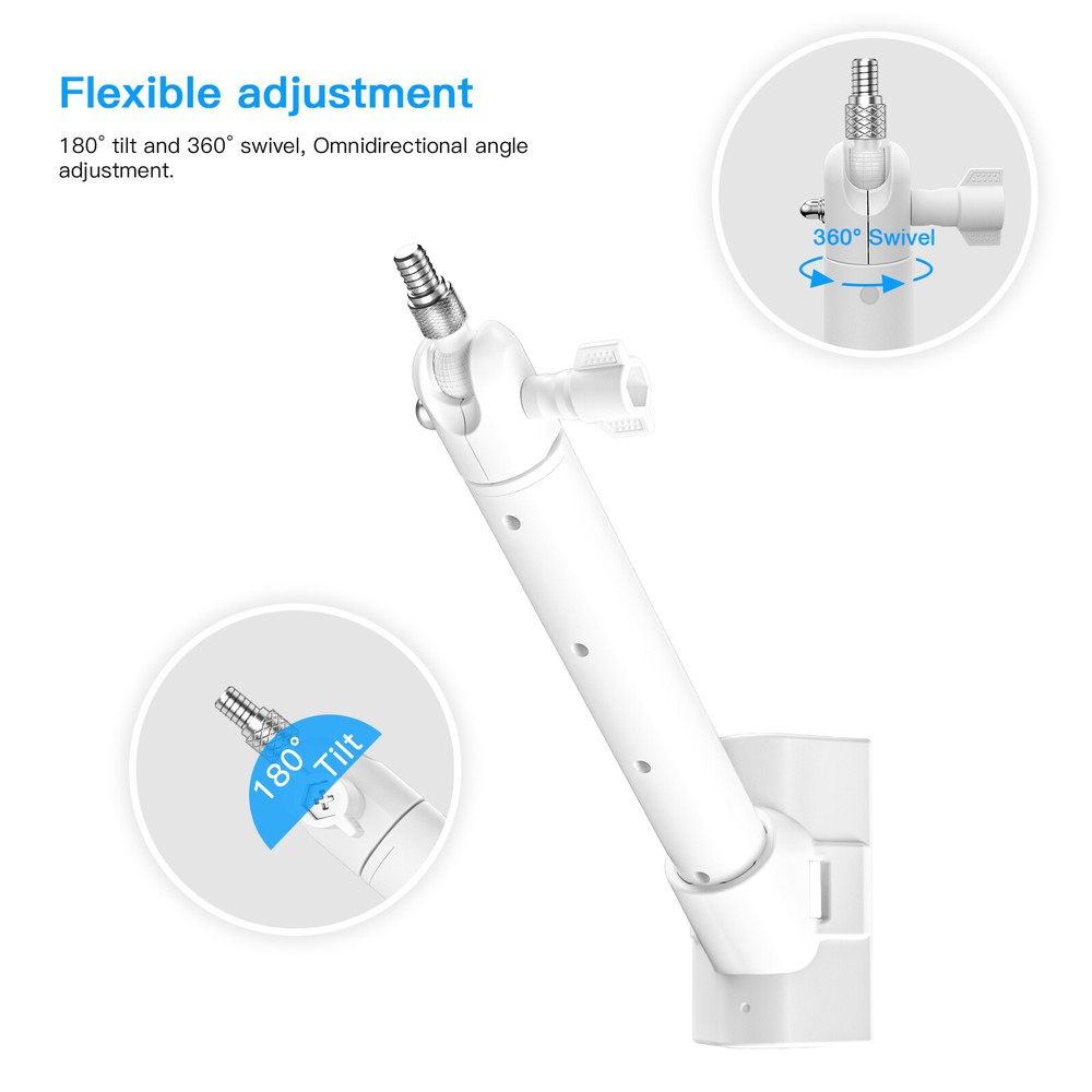 HOLACA Pole Mount for Ring Solar Panel,Ring Super Solar Panel