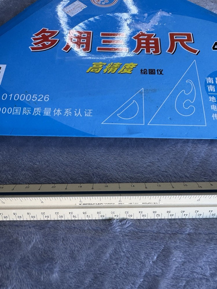 Staedtler Architect Scale 987 Japan + 40cm Drafting Triangle SET Tools