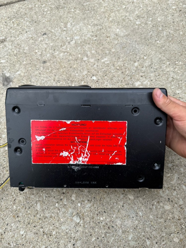 BMW E31 E32 E34 E36 E38 CD CHANGER 6 DISC PLAYER MAGAZINE UNIT MODULE CDX M91