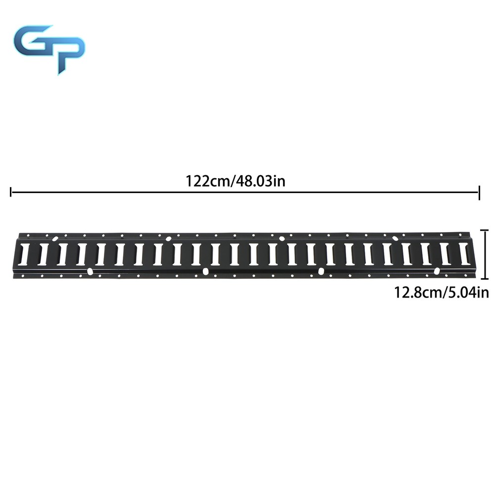 22 Pack E Track Tie Down Rail Kit 4' E Track Rails End Caps ETrack Straps