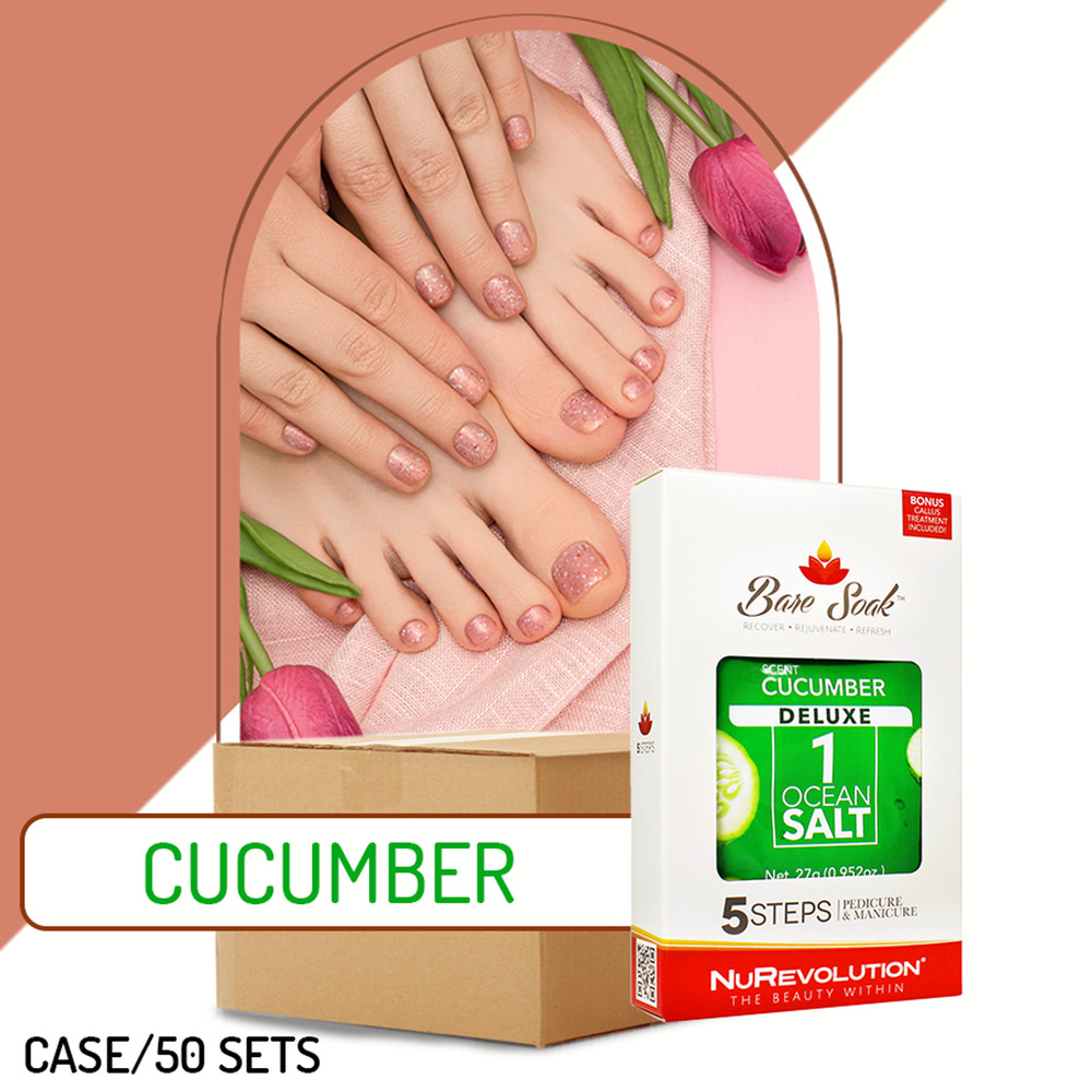 Bare Soak Lotion 3.4oz - Cucumber Case/50pcs