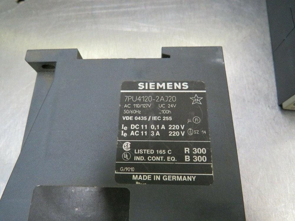 Siemens 7PU4120-2AJ20 Timer