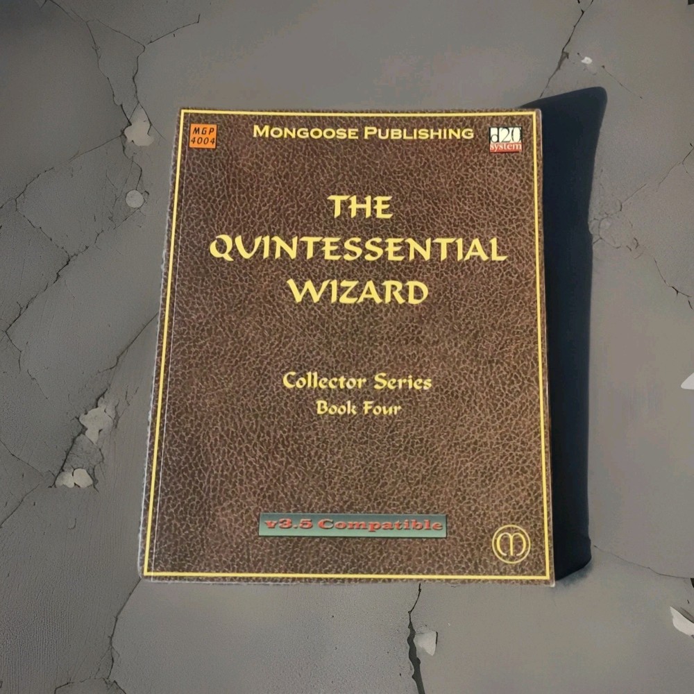 The Quintessential Wizard Mongoose Publishing dungeon & Dragons (Updated V3.5)