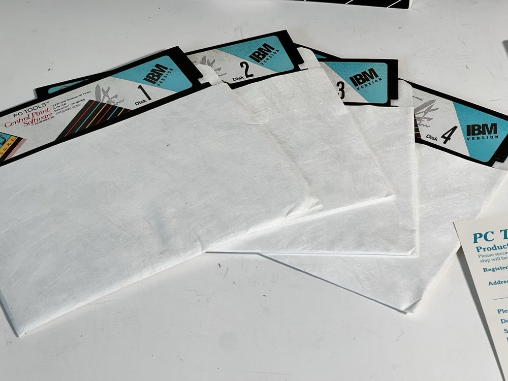 Central Point PC Tools Deluxe V5.5 Complete Set