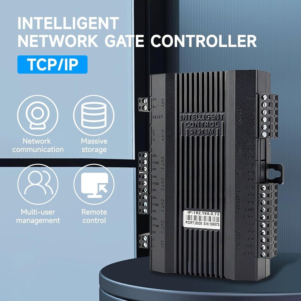 YANZEO 2 Doors Network Access Controller TCP/IP Wiegand Access Control Board