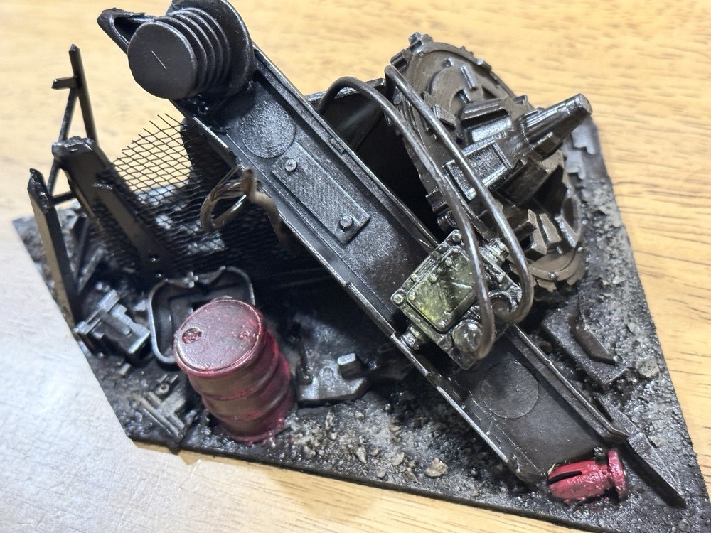 Warhammer 40k Post Apocalyptic Scatter terrain Table Top Custom
