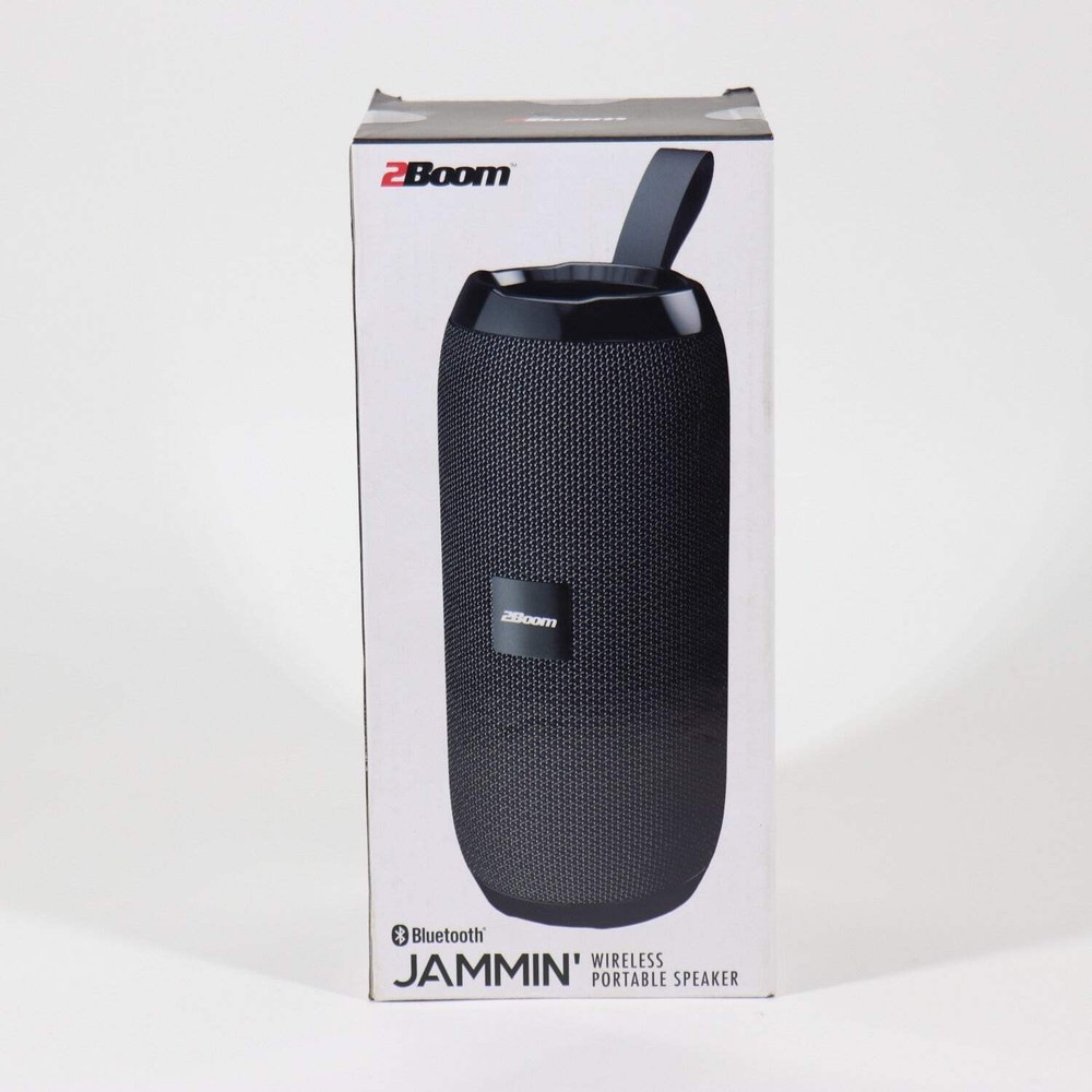 2Boom Jammin Bluetooth Speaker Black BT345K