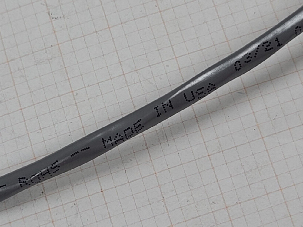 Carol E2008S 22/8C Shielded Communications/Security Cable Riser CMR Gray /50ft