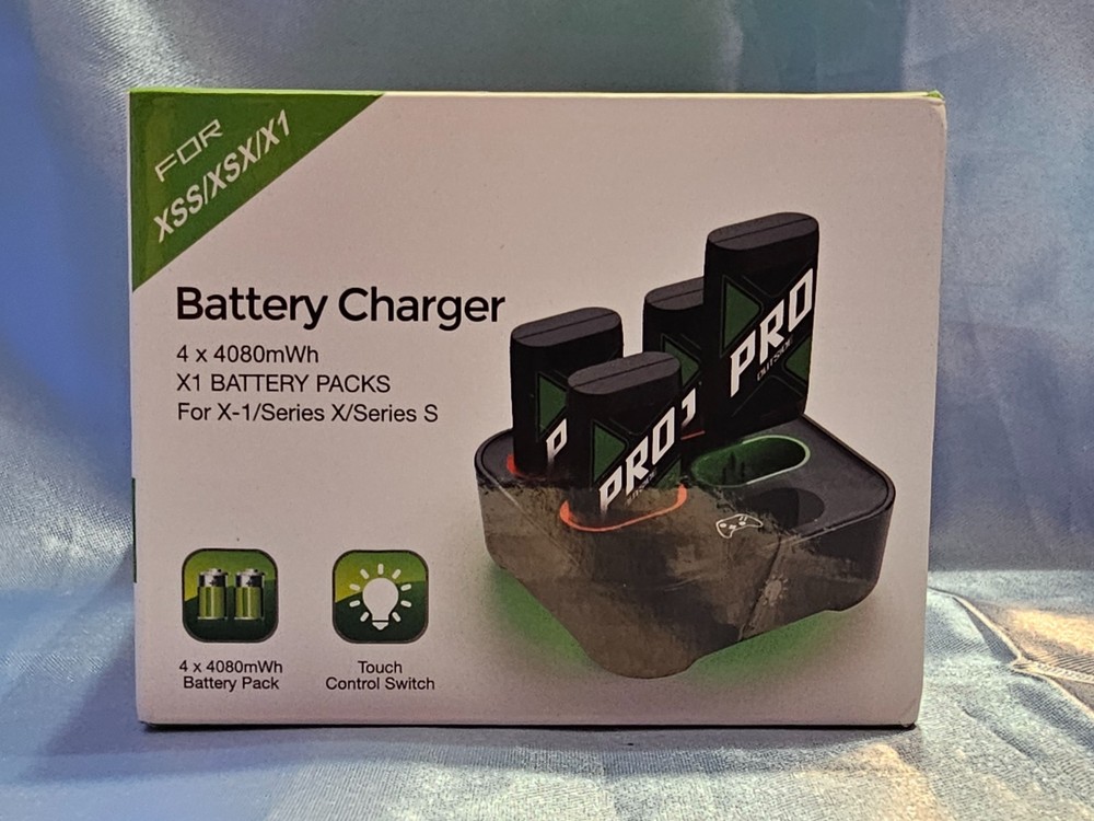 UPGRADED CHARGER FOR XBOX ONE CONTROLLER BATTERY PACK W/CHARGING CABLE