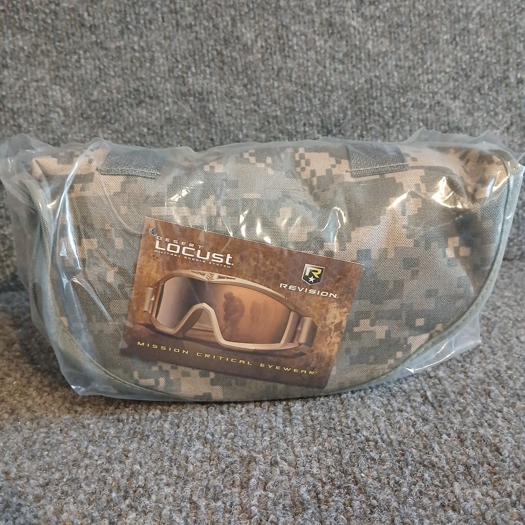Revision Desert Locust Goggles US Military Issue APEL Eyewear ACU