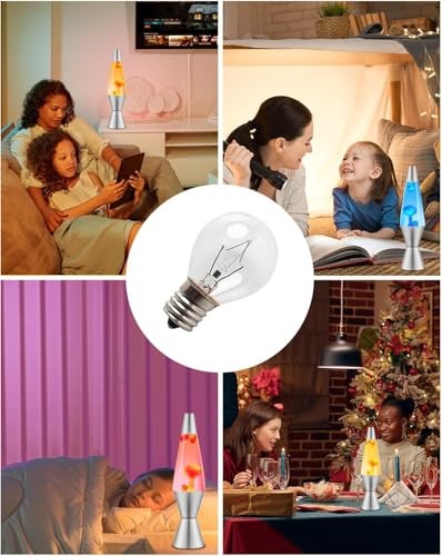 Lava Lamp Bulb 25 Watt, S11 E17 Base 120 Volt The Lava Original S11-25w