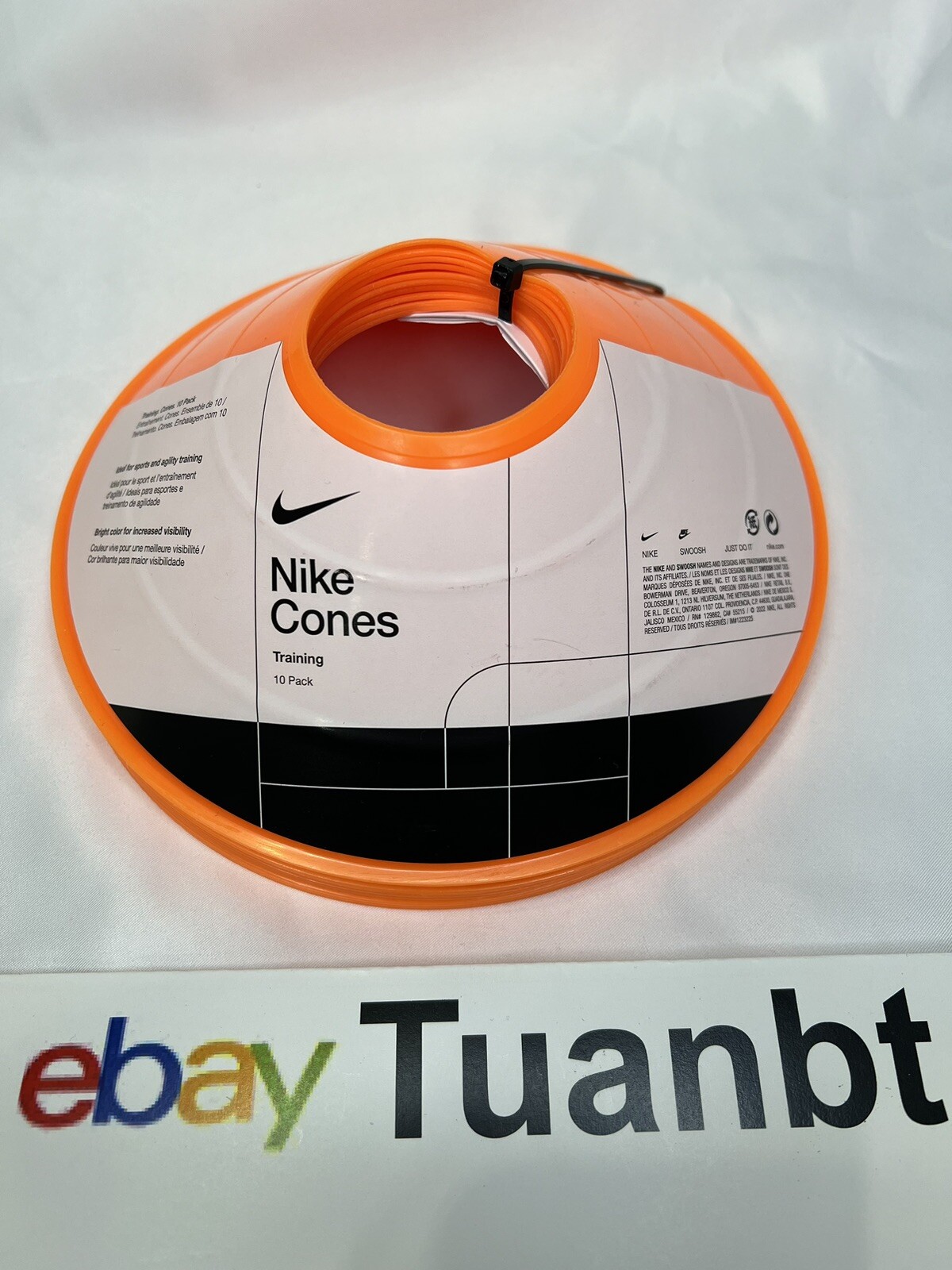 BRAND NEW Nike Training Cones Yellow/Orange 10 Pack Soccer Football Sports
