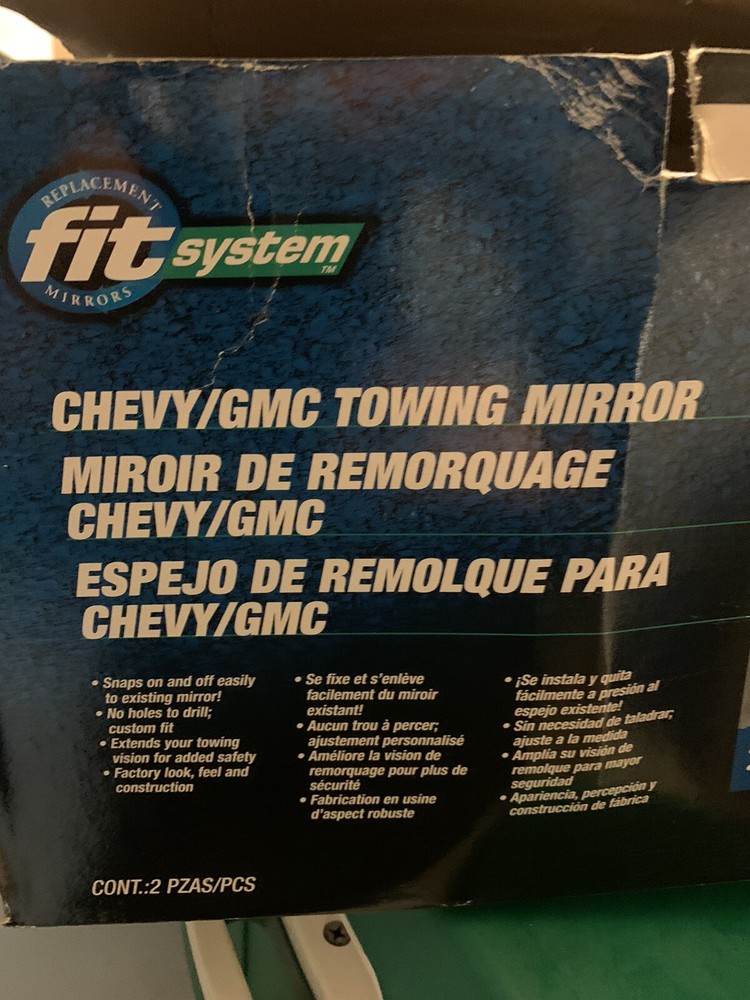 FIT SYSTEM Chevy TOWING MIRRIOR SET