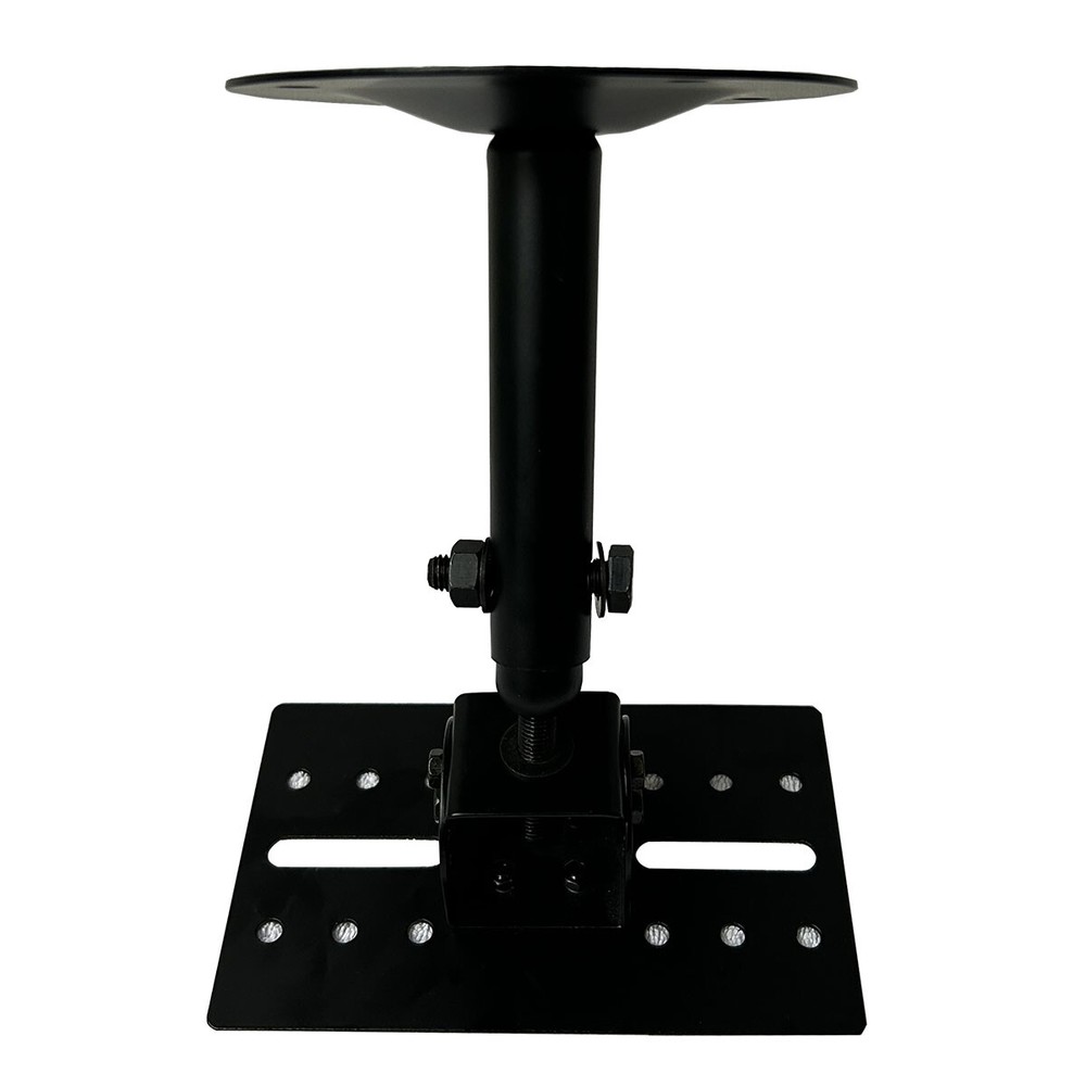 Pair Universal Ceiling Mount PA Speaker Brackets Safe Distance Adjustment Stands