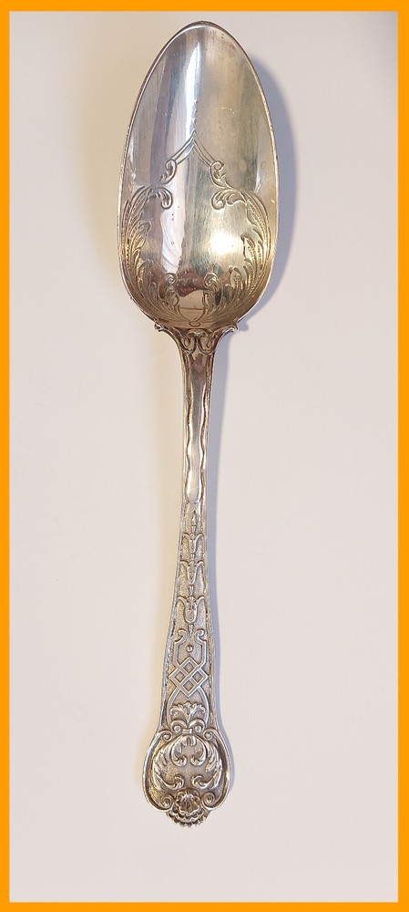 ORIGINAL ENGLISH SILVER SPOON 1000 SILVER With HALLMARKS