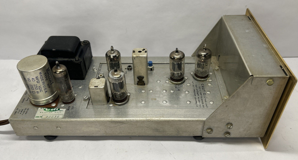 H.H. Scott Stereomaster Type 335 Wideband Multiplex Adaptor POWERS ON - Untested