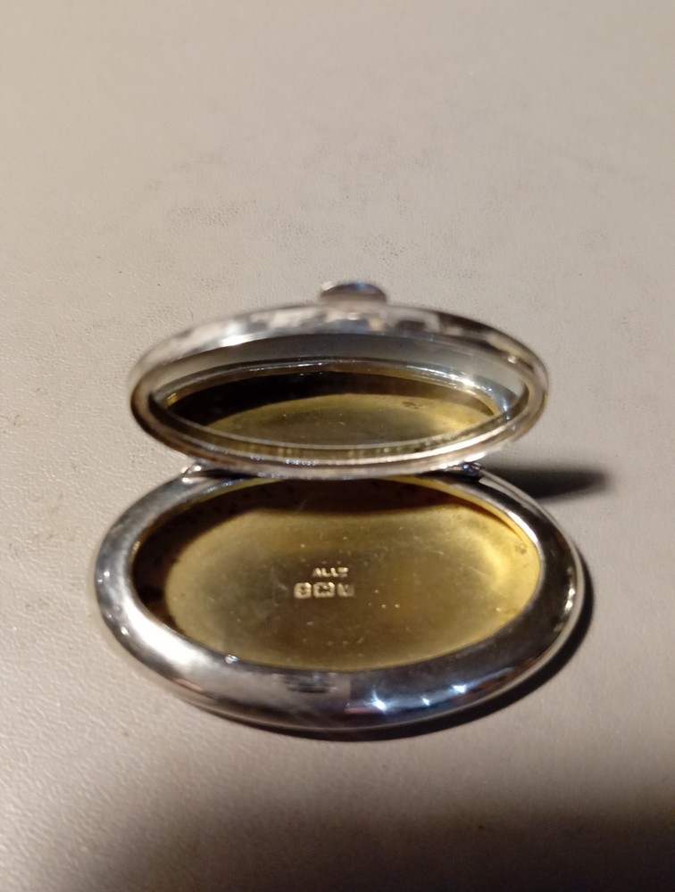 Solid Silver Patchbox Adie and Lovekin Ltd 1920