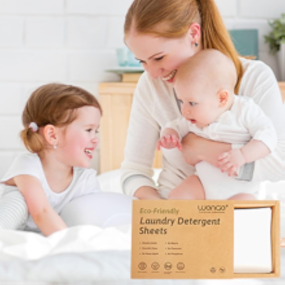 Eco-friendly Laundry Deternt Sheets - 240 Plastic-Free,