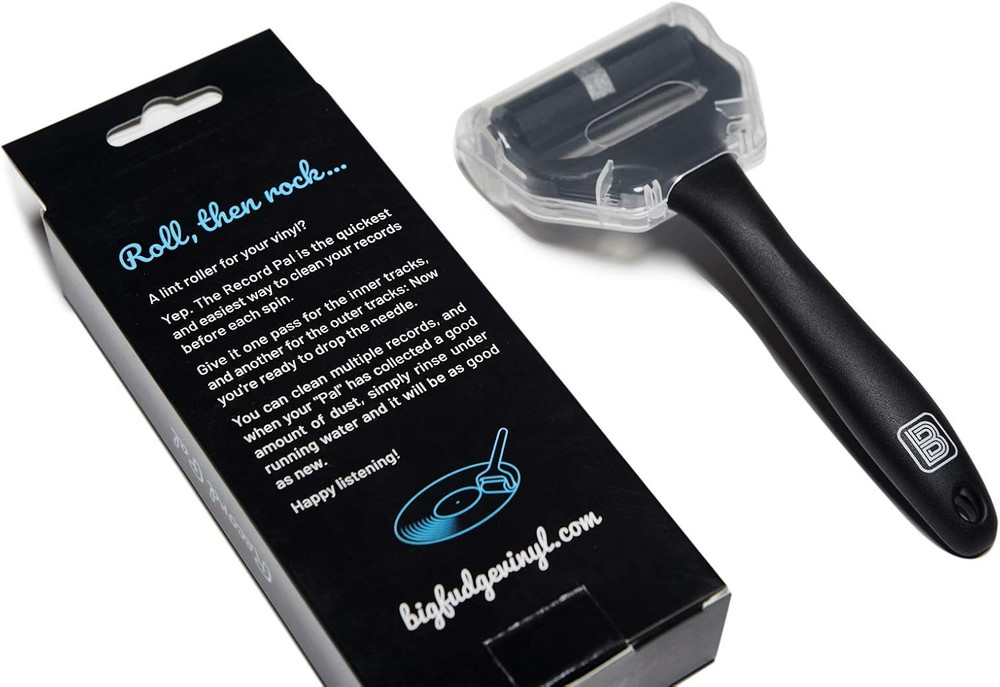 Record Pal Vinyl Roller Cleaner for LP Records – Gift Pack