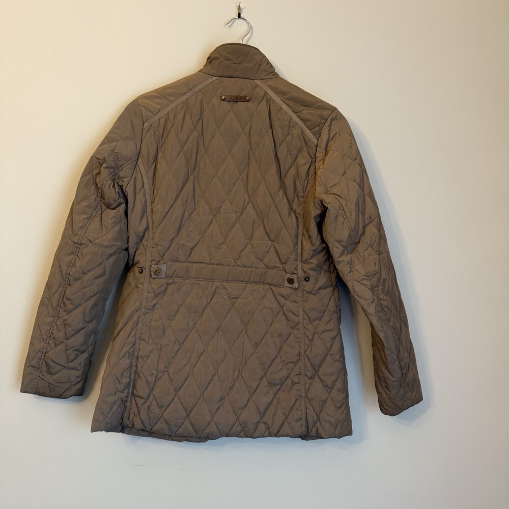 Ralph Lauren Brown Quilted Jacket Size Small
