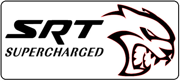Dodge SRT Hellcat Logo Stencil Template Airbrush Paint # 01