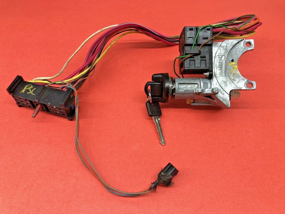 1995-1997 SILVERADO STEERING COLUMN IGNITION LOCK ASSEMBLY & SWITCH W/ KEYS